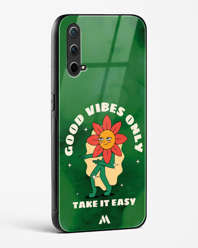 Good Vibes Only Glass Case Phone Cover (OnePlus)