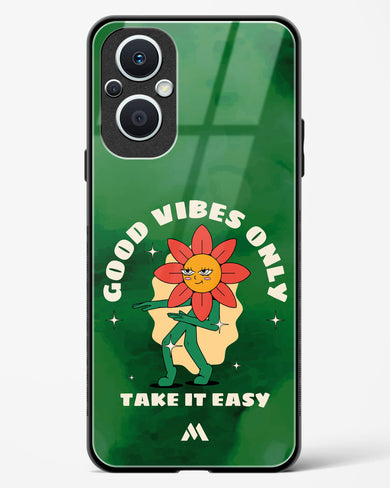 Good Vibes Only Glass Case Phone Cover (OnePlus)