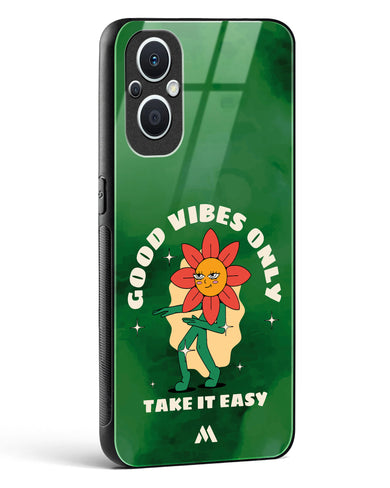 Good Vibes Only Glass Case Phone Cover (OnePlus)