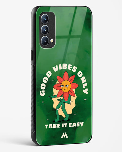 Good Vibes Only Glass Case Phone Cover (Oppo)