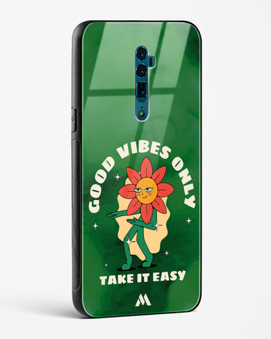 Good Vibes Only Glass Case Phone Cover (Oppo)