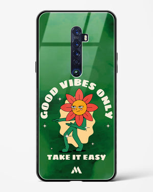 Good Vibes Only Glass Case Phone Cover (Oppo)