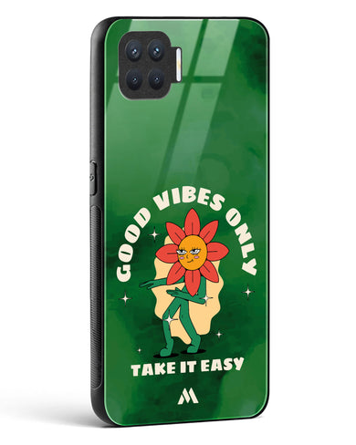 Good Vibes Only Glass Case Phone Cover (Oppo)