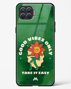 Good Vibes Only Glass Case Phone Cover (Oppo)