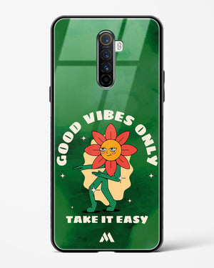 Good Vibes Only Glass Case Phone Cover (Oppo)