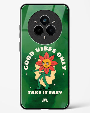 Good Vibes Only Glass Case Phone Cover (Realme)
