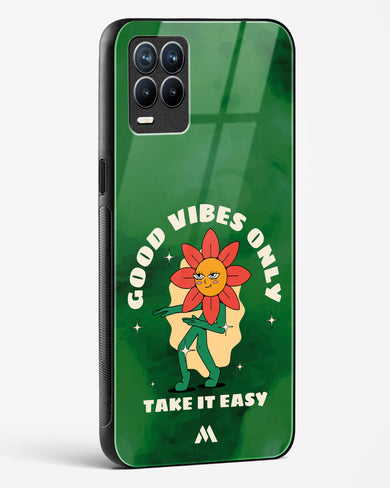 Good Vibes Only Glass Case Phone Cover (Realme)