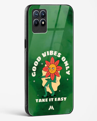 Good Vibes Only Glass Case Phone Cover (Realme)