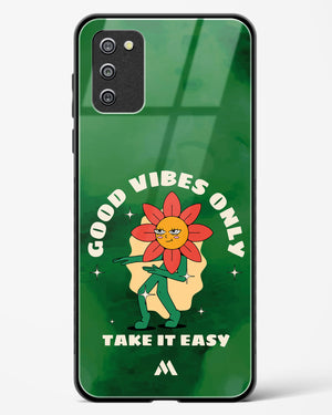 Good Vibes Only Glass Case Phone Cover (Samsung)