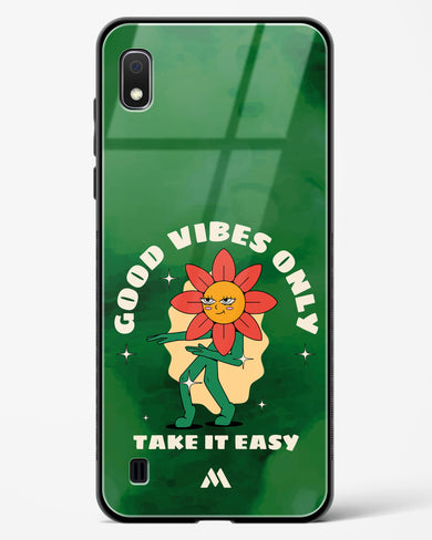 Good Vibes Only Glass Case Phone Cover (Samsung)