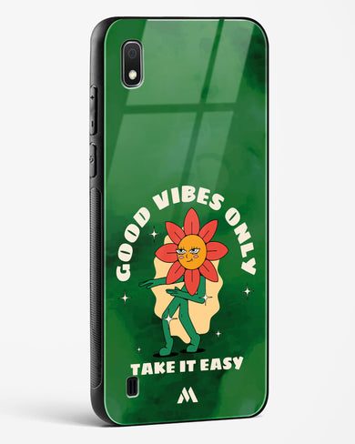 Good Vibes Only Glass Case Phone Cover (Samsung)