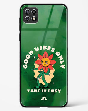 Good Vibes Only Glass Case Phone Cover (Samsung)