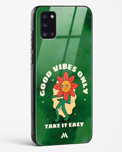 Good Vibes Only Glass Case Phone Cover (Samsung)