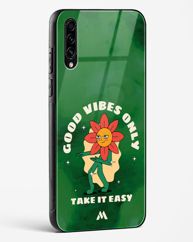 Good Vibes Only Glass Case Phone Cover (Samsung)