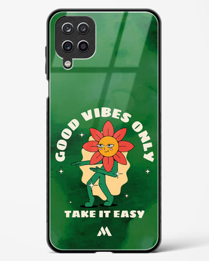 Good Vibes Only Glass Case Phone Cover (Samsung)