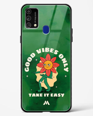 Good Vibes Only Glass Case Phone Cover (Samsung)