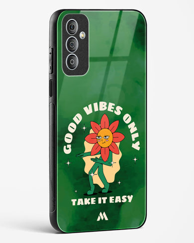 Good Vibes Only Glass Case Phone Cover (Samsung)