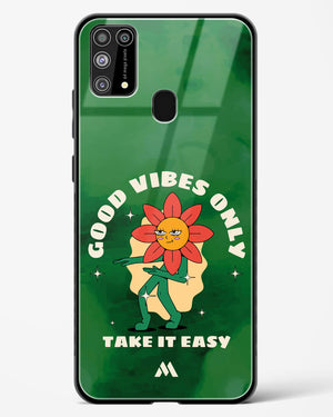 Good Vibes Only Glass Case Phone Cover (Samsung)