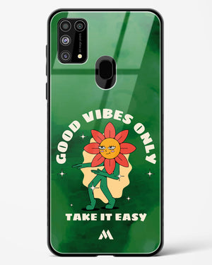 Good Vibes Only Glass Case Phone Cover (Samsung)