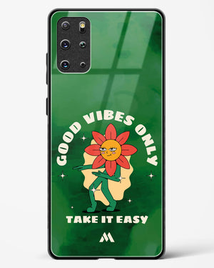 Good Vibes Only Glass Case Phone Cover (Samsung)