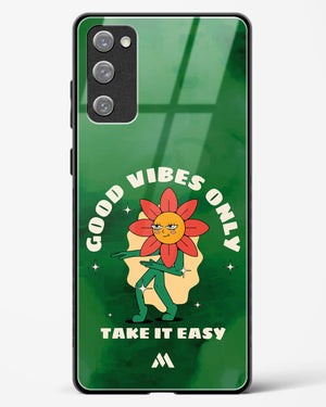 Good Vibes Only Glass Case Phone Cover (Samsung)