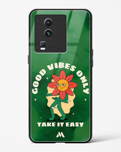 Good Vibes Only Glass Case Phone Cover (Vivo)