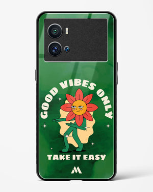 Good Vibes Only Glass Case Phone Cover (Vivo)