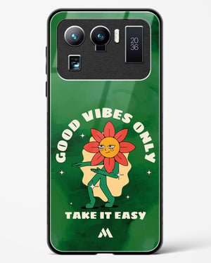 Good Vibes Only Glass Case Phone Cover (Xiaomi)