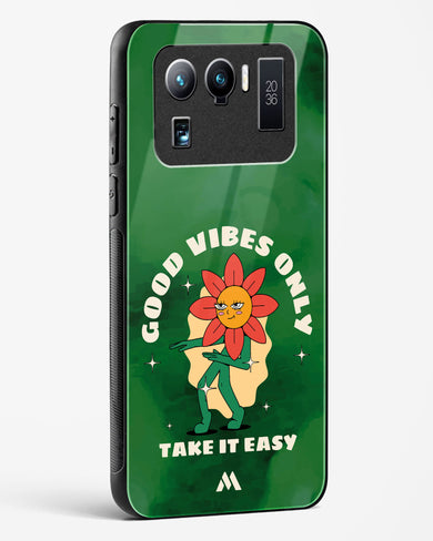 Good Vibes Only Glass Case Phone Cover (Xiaomi)