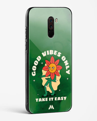 Good Vibes Only Glass Case Phone Cover (Xiaomi)