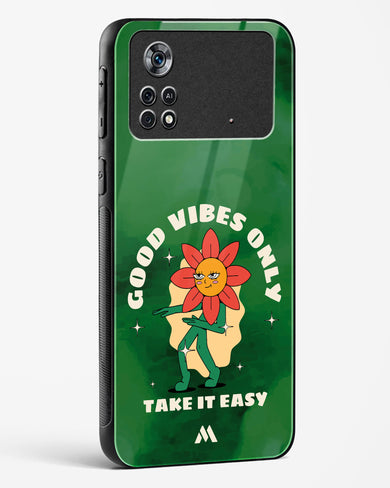 Good Vibes Only Glass Case Phone Cover (Xiaomi)