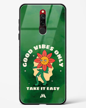 Good Vibes Only Glass Case Phone Cover (Xiaomi)