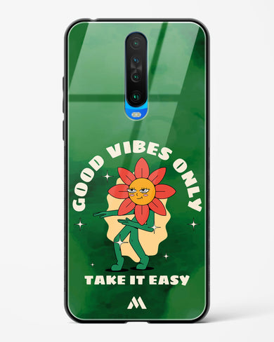 Good Vibes Only Glass Case Phone Cover (Xiaomi)