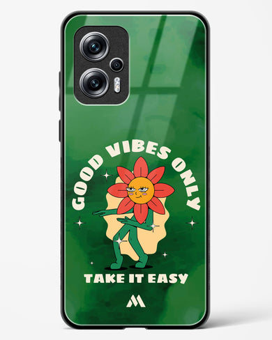 Good Vibes Only Glass Case Phone Cover (Xiaomi)