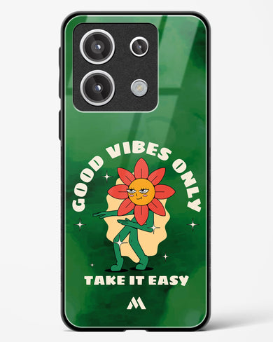 Good Vibes Only Glass Case Phone Cover (Xiaomi)