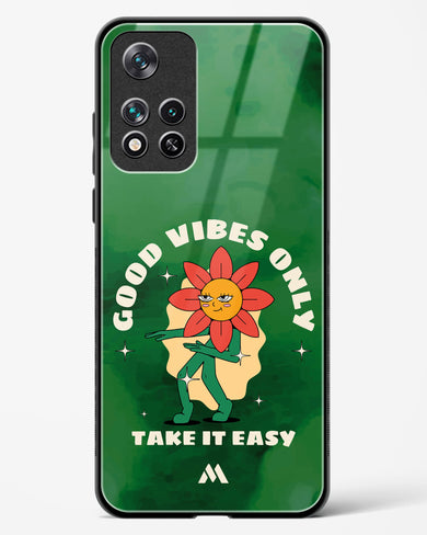 Good Vibes Only Glass Case Phone Cover (Xiaomi)