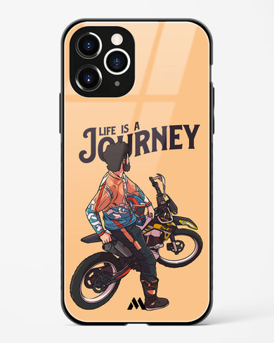 Life is a Journey Glass Case Phone Cover (Apple)