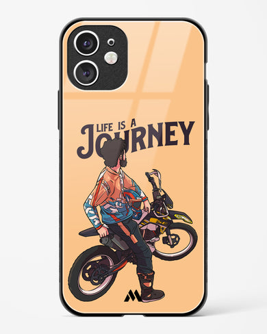 Life is a Journey Glass Case Phone Cover (Apple)