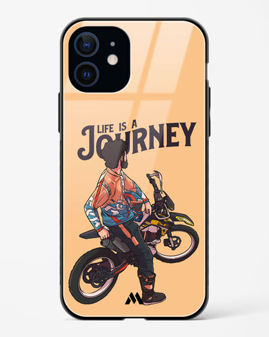 Life is a Journey Glass Case Phone Cover (Apple)