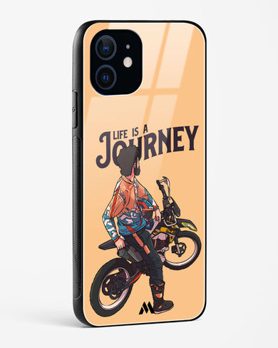 Life is a Journey Glass Case Phone Cover (Apple)