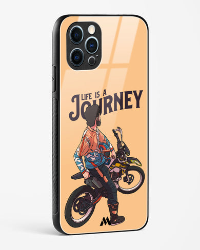 Life is a Journey Glass Case Phone Cover (Apple)