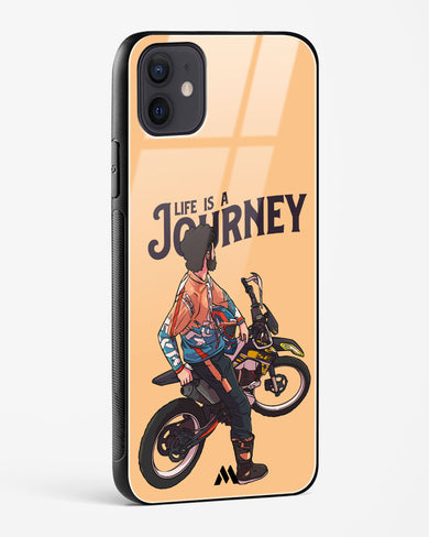 Life is a Journey Glass Case Phone Cover (Apple)