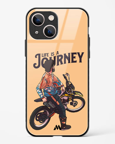 Life is a Journey Glass Case Phone Cover (Apple)