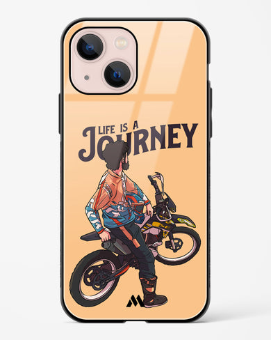 Life is a Journey Glass Case Phone Cover (Apple)