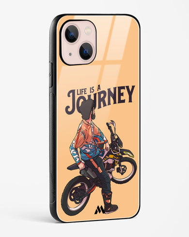 Life is a Journey Glass Case Phone Cover (Apple)