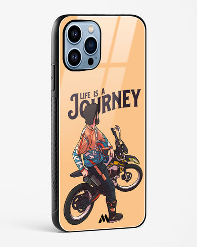 Life is a Journey Glass Case Phone Cover (Apple)