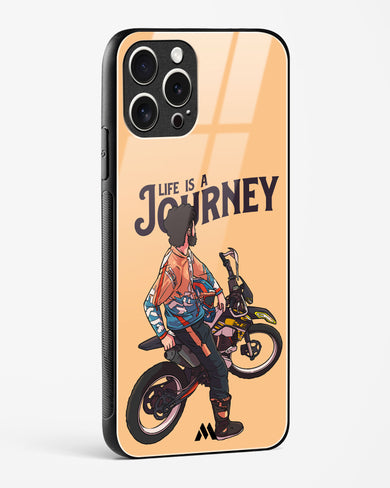 Life is a Journey Glass Case Phone Cover (Apple)