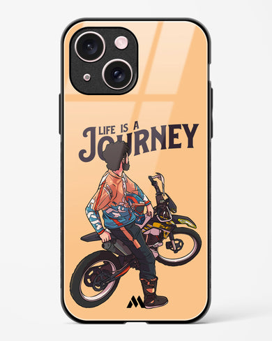 Life is a Journey Glass Case Phone Cover (Apple)