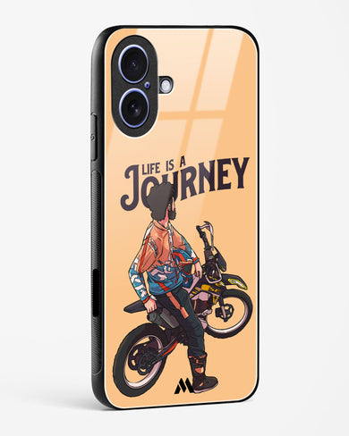 Life is a Journey Glass Case Phone Cover (Apple)