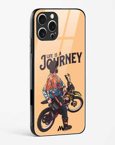 Life is a Journey Glass Case Phone Cover (Apple)